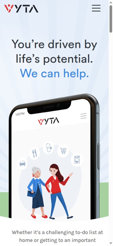 Vyta on mobile
