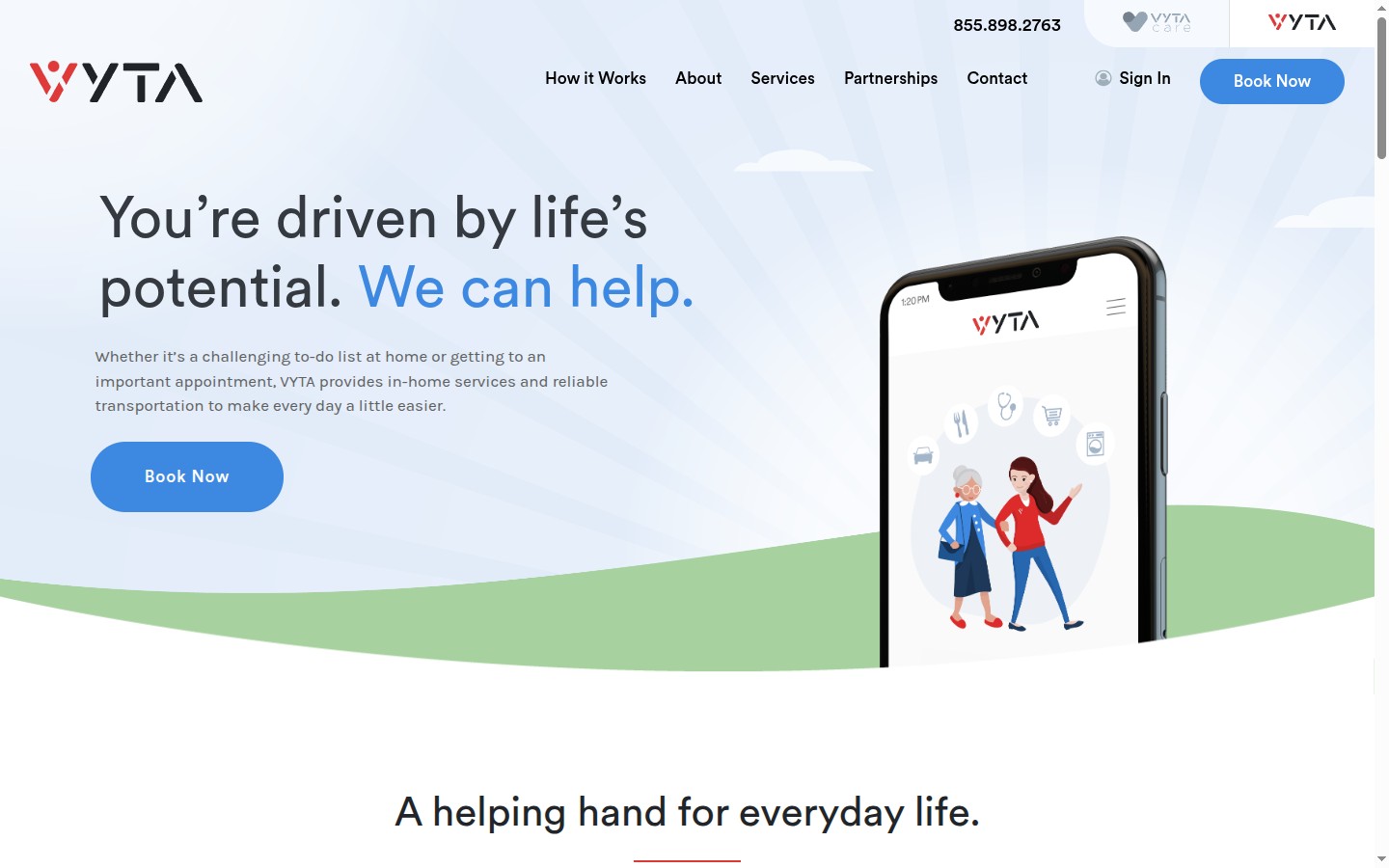 Vyta — in-home care and transportation platform